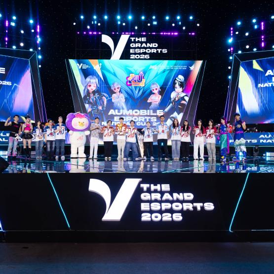 AU MOBILE BÙNG NỔ TẠI THE GRAND ESPORTS 2026